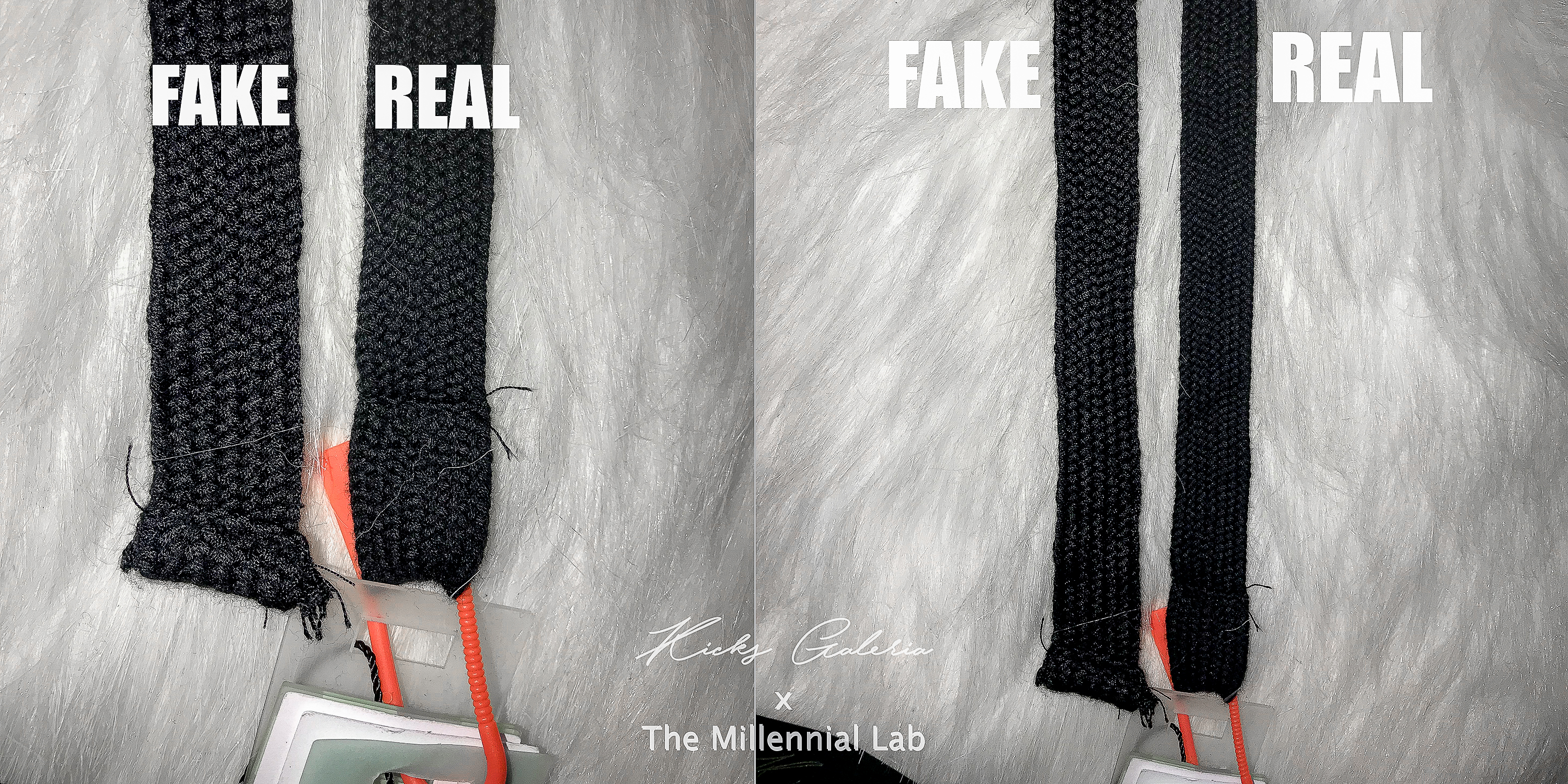 The Millennial Lab Số Đầu Tiên: Vạch Lá Tìm Sâu Authentic/Fake Áo Off-White  Mona Lisa - Kicks Galeria