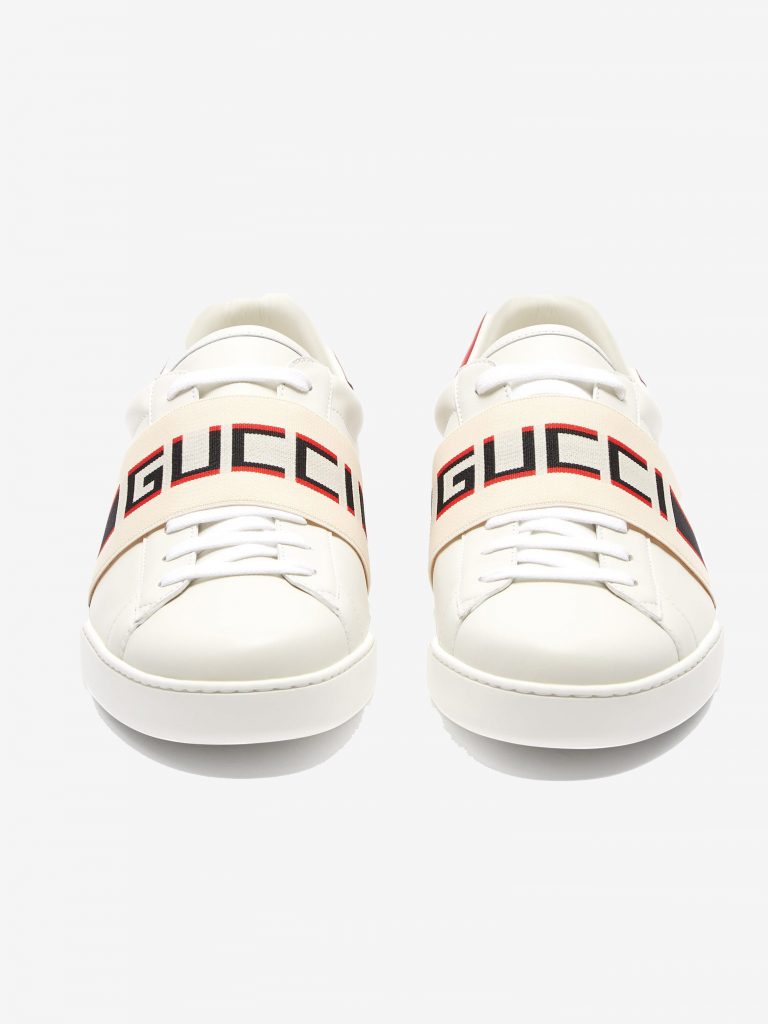 gucci ace stripe sneakers