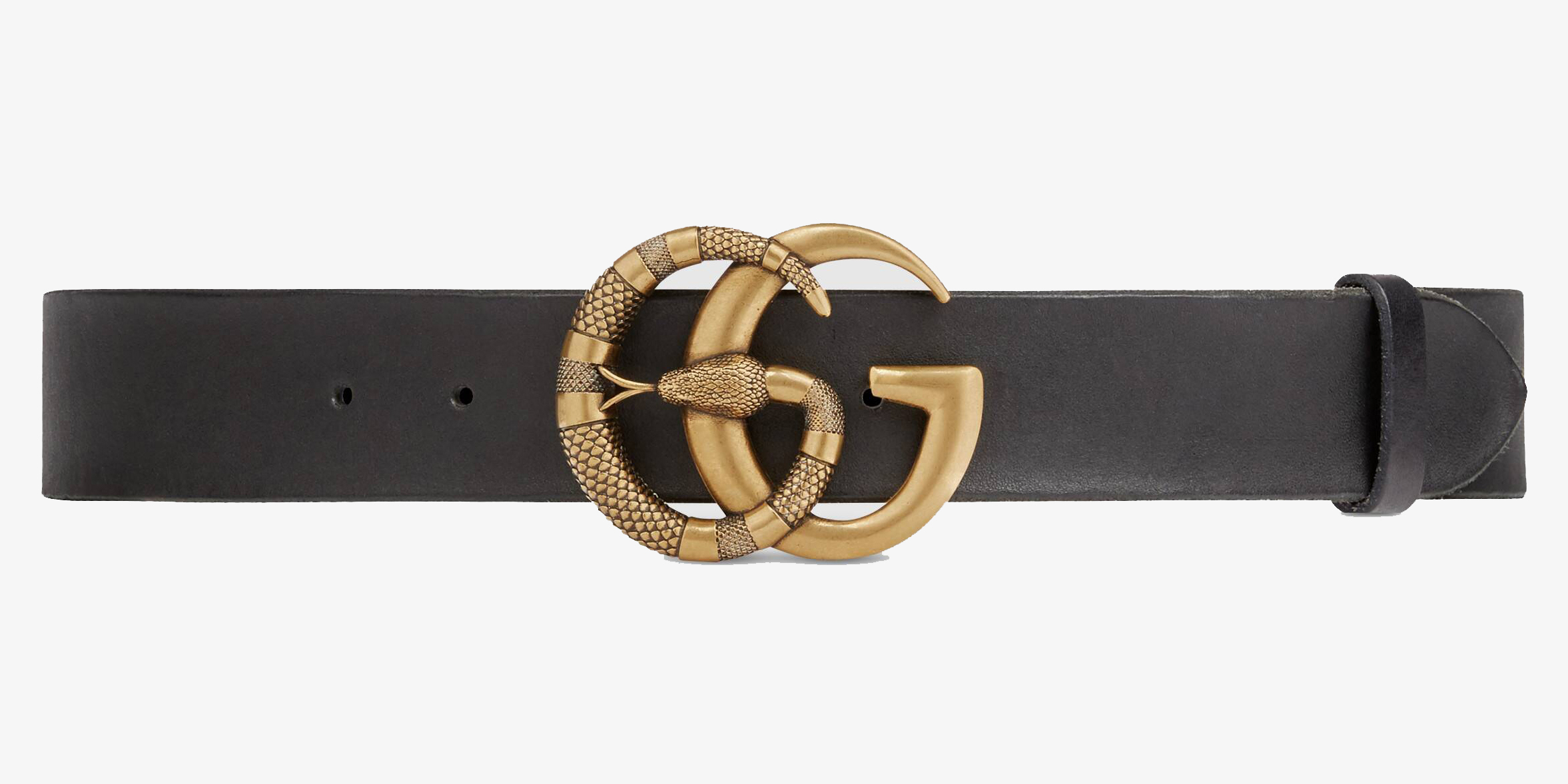 Thắt Lưng Gucci Belt Snake Double G 4cm | Kicks Galeria