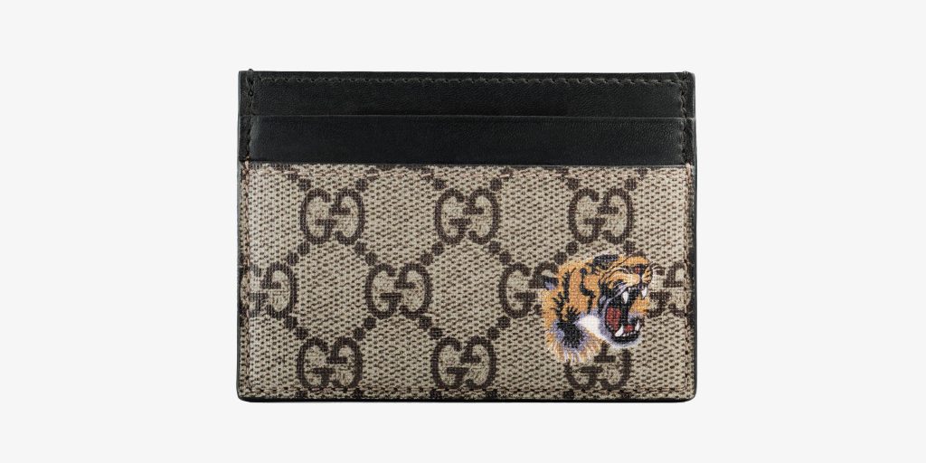 Gucci Tiger Card Holder Kicks Galeria