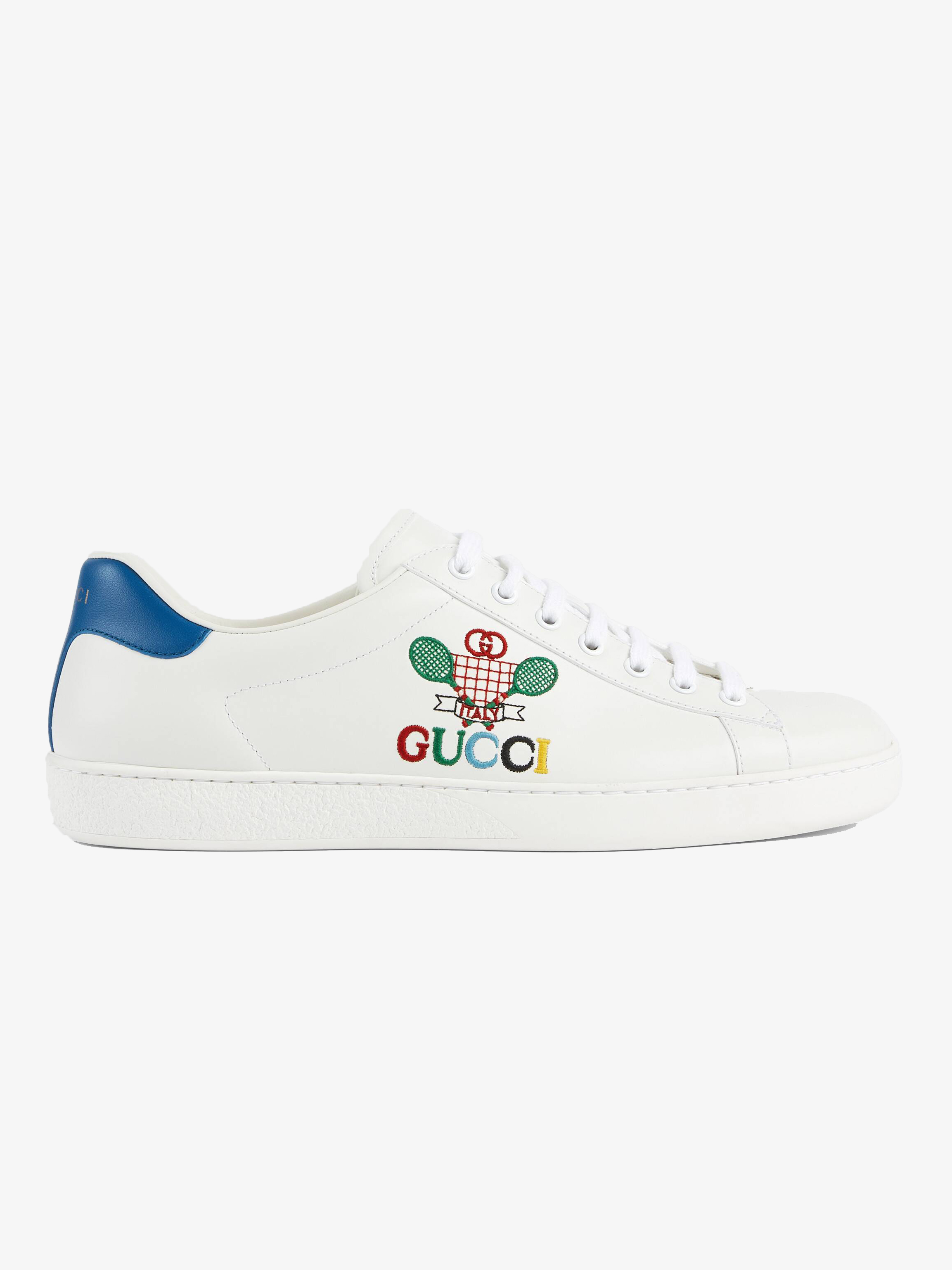 Gucci Ace Sneaker with Gucci Tennis - Kicks Galeria