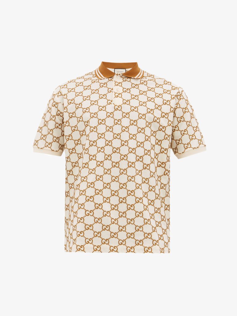 Gucci GG Stretch Cotton Polo Kicks Galeria