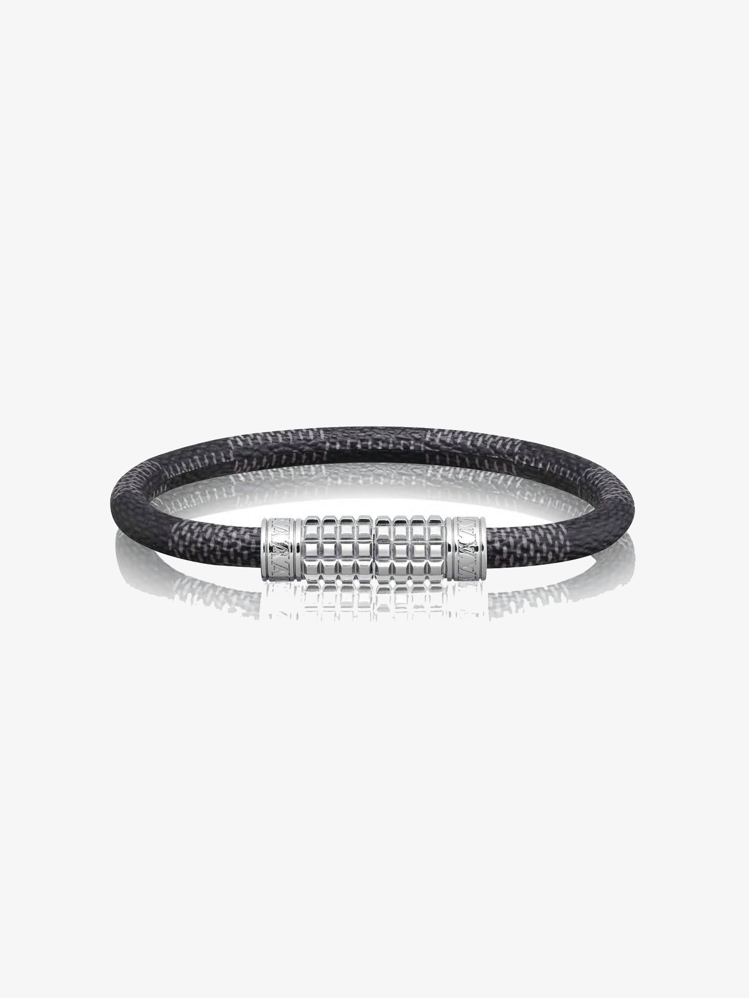 Shop Louis Vuitton Lv Slim Bracelet (BRACELET LV SLIM, M6456E) by Mikrie