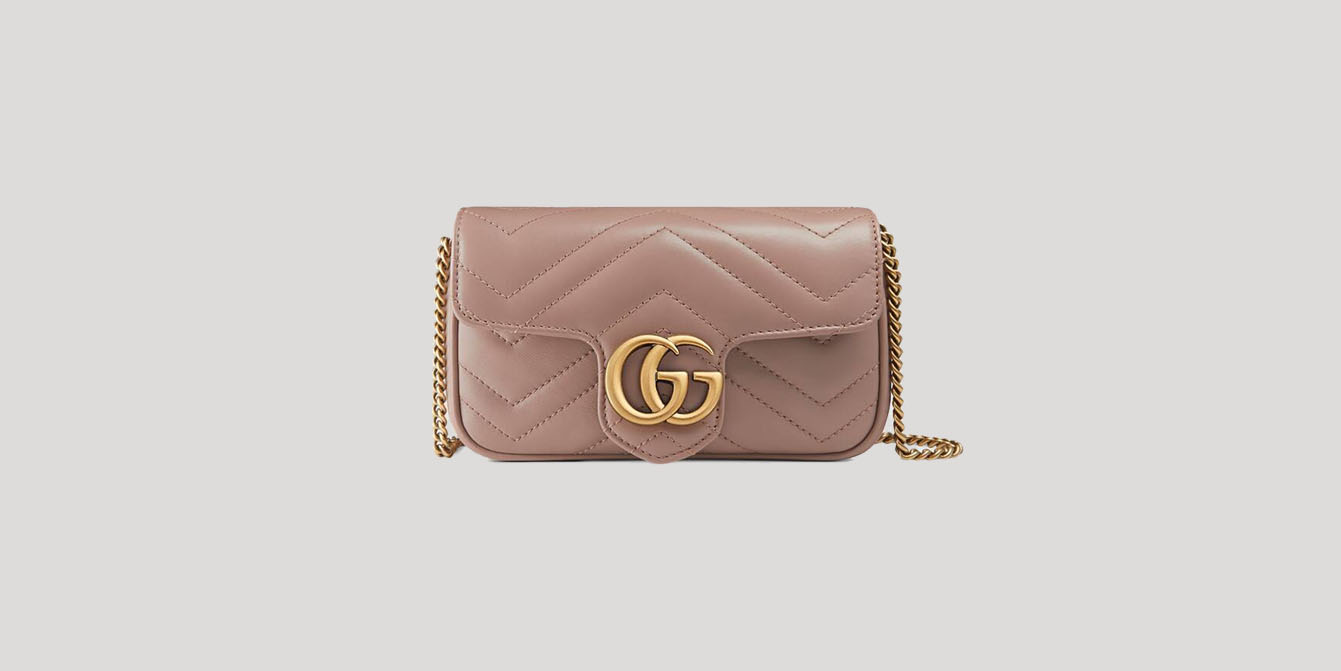 Gucci GG Marmont Matelassé Leather Super Mini Bag - Kicks Galeria