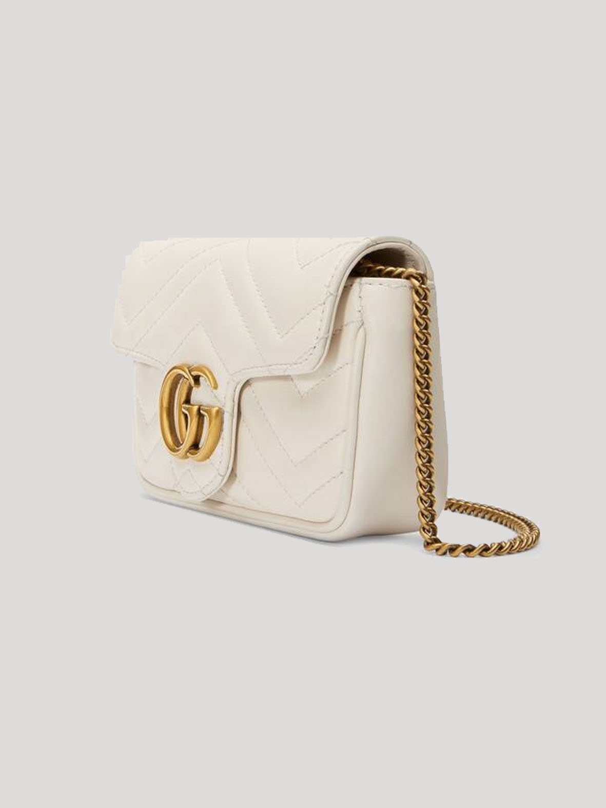 Gucci GG Marmont Matelassé Leather Super Mini Bag - Kicks Galeria