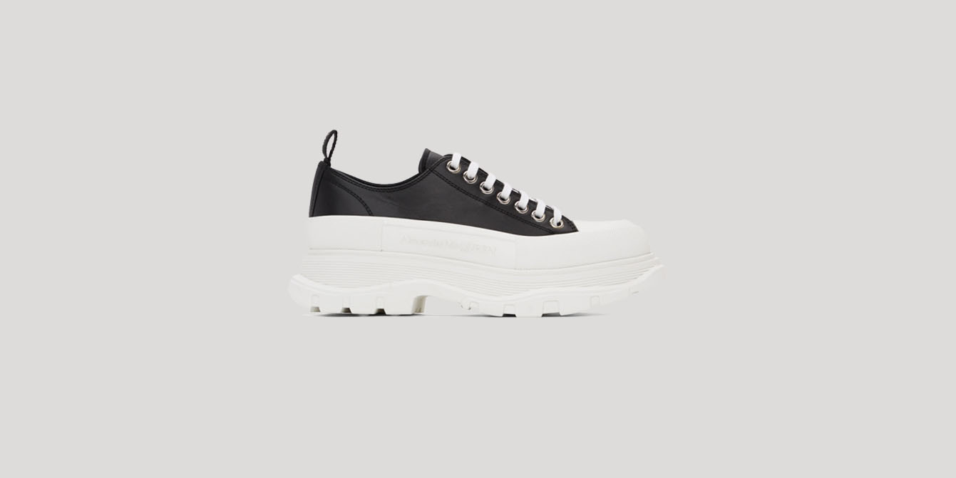 Alexander Mcqueen Hybrid Leather Sneaker - Kicks Galeria