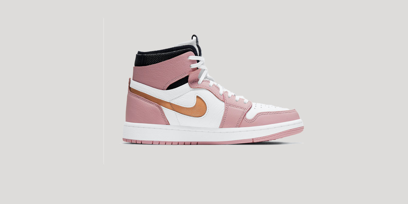 air jordan 1 high zoom air cmft pink oxford