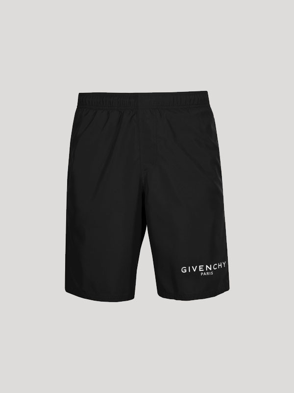 Givenchy Long Logo Swim Shorts | Sneaker & Stretwear | Kicks Galeria