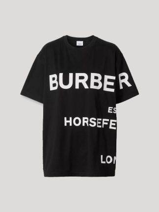 Burberry Oversized Horseferry Print Tee - Kicks Galeria